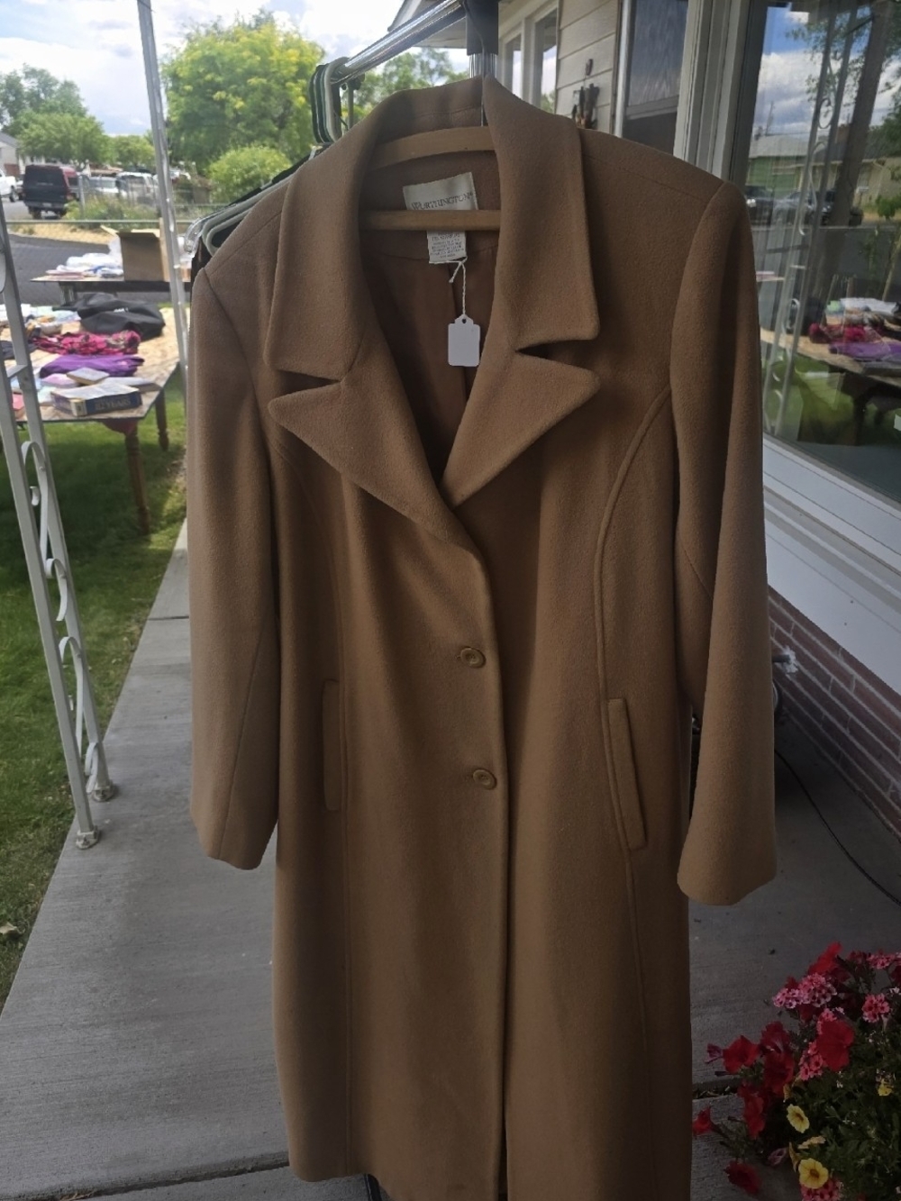 Worthington Camel Wool Trench Coat 20W Originally $200
